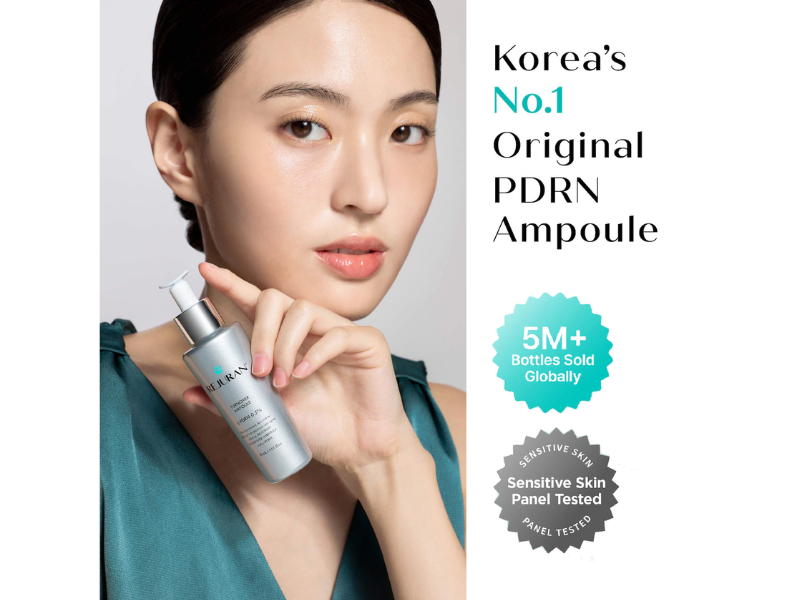 Rejuran Cosmetics, Korea's No 1 PDRN Ampoule ( Image Credits: Rejuran official website)