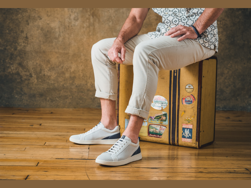 The Align Donovan Sneaker in White (Image Courtesy: PRNewswire)