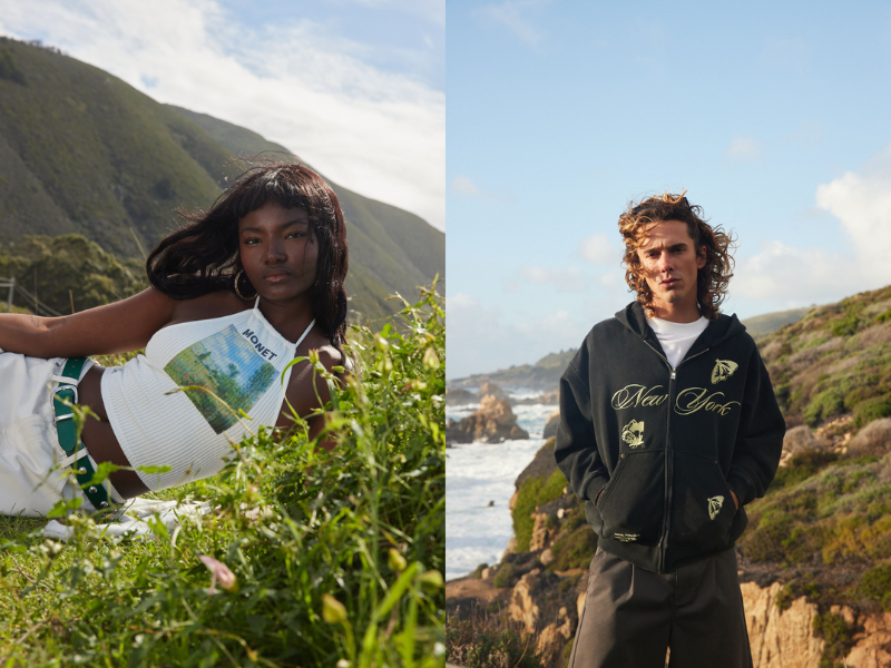 The Met x Pacsun Spring Collection draws from rarely seen works within The Met collection. (Image Credits: PRNewswire)