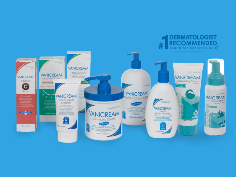Vanicream We specialize in Sensitive Skin Care (Image Credit: Vanicream official website)