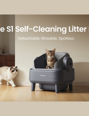Ease S1, a Smart Litter Box Built to Solve the Hidden Cleaning Problems of Automation. (Image Courtesy: (Image Credits: PRNewswire)
