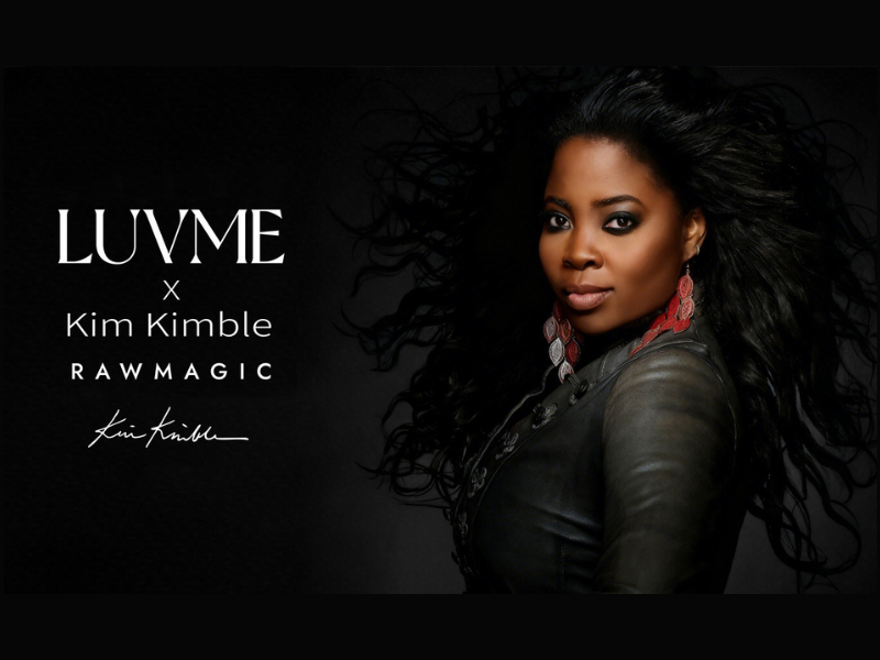 From Red Carpet to Real Life Luvme Teams Up with Kim Kimble to Bring Hollywood Standards to Everyday Wigs (Image Credit: PRNewswire)
