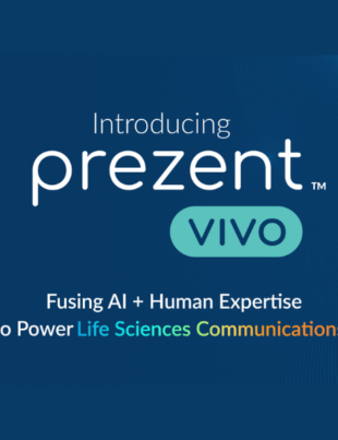 Introducing Prezent Vivo Fusing AI + human expertise to power Life Sciences Communications (Image Credit: PRNewswire)