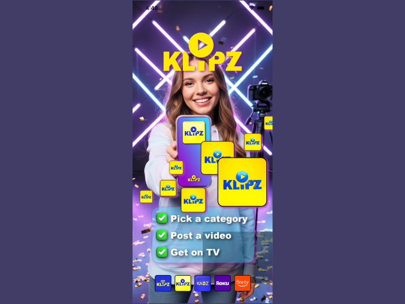 KLIPZ Debuts Short-Form Video App Featuring Niche Discovery and TV Spotlights. (Image Credits: Google Play)