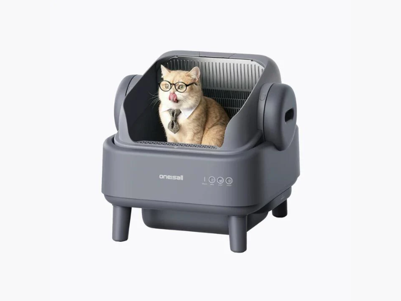Oneisall Ease S1 Self-Cleaning Litter Box (Image Credits: Oneisall official website)