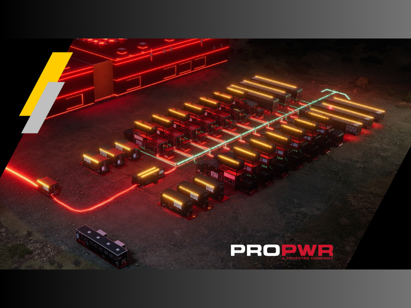 PROPWR and Caterpillar to deliver scalable power to customers (Image Credit: PRNewswire)
