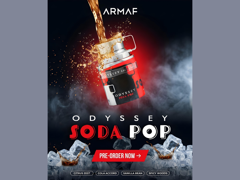 Armaf Unveils 'Soda Pop' ready to be pre-ordered (Image Credit: PRNewswire)