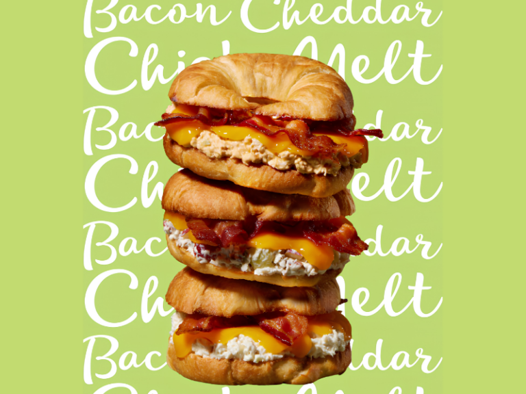 Bacon Cheddar Chick Melt (Chicken Salad Chick Instagram profile)