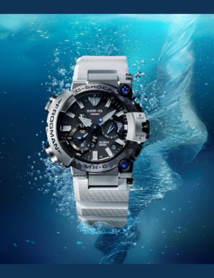 Casio to Release MR-G Inspired by the Polar Brinicle Phenomenon (Image Credit: PRNewswire)