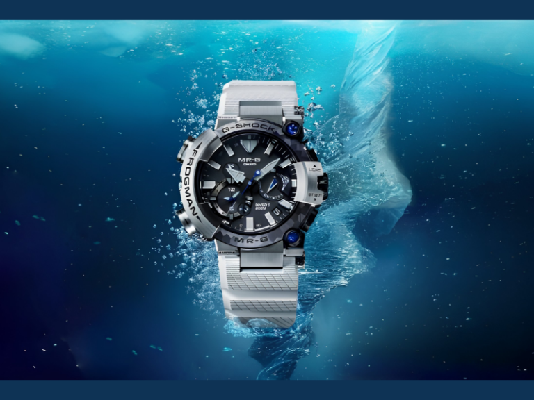 Casio to Release MR-G Inspired by the Polar Brinicle Phenomenon (Image Credit: PRNewswire)