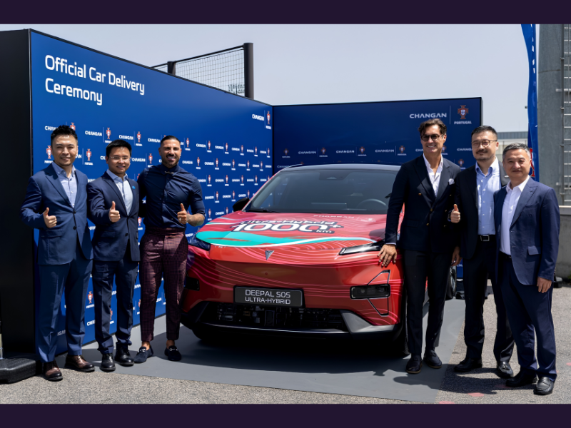 Changan Automobile announces partnership with the Portugal National Football Team (Image Credit: PRNewswire)