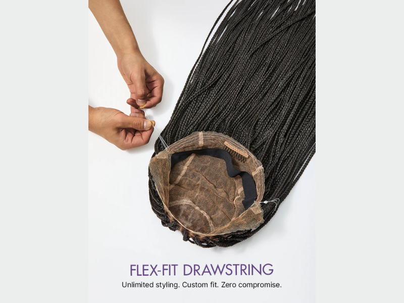 Flex- fit drawstring of OwnScalp (Image Credit: Luvme official website)