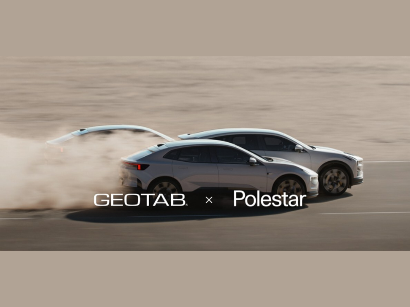 Geotab x Polestar (Image Credit: PRNewswire)