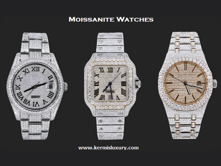 Kermis Luxury redefines sustainable luxury with the launch of the moissanite watches (Image Credit: PRNewswire)