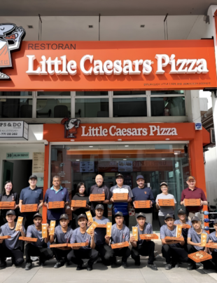 Little Caesars Launches First Restaurant in Malaysia (Image Credit: PRNewswire)