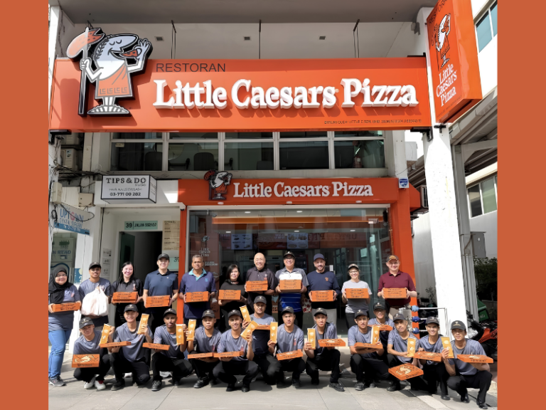 Little Caesars Launches First Restaurant in Malaysia (Image Credit: PRNewswire)
