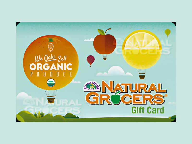 Natural Grocers Gift Card (Image Credit: Natural Grocers official website)