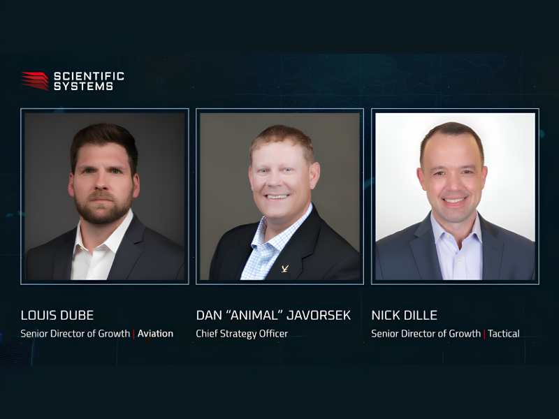 Scientific Systems Welcomes Dr. Dan “Animal” Javorsek to Leadership Team and Expands Growth Organization with Two Strategic Hires (Image Credit: PRNewswire)