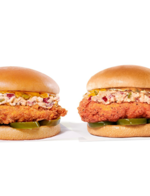 The Honey Pepper Pimento Chicken Sandwich is available for a limited time with an Original or Spicy filet (Image Credit: PRNewswire)