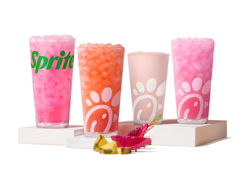 The Pineapple Dragonfruit beverages can be enjoyed with Sprite, Lemonade, Frosted Lemonade, Iced Tea and Sunjoy (Image Credit: PRNewswire)