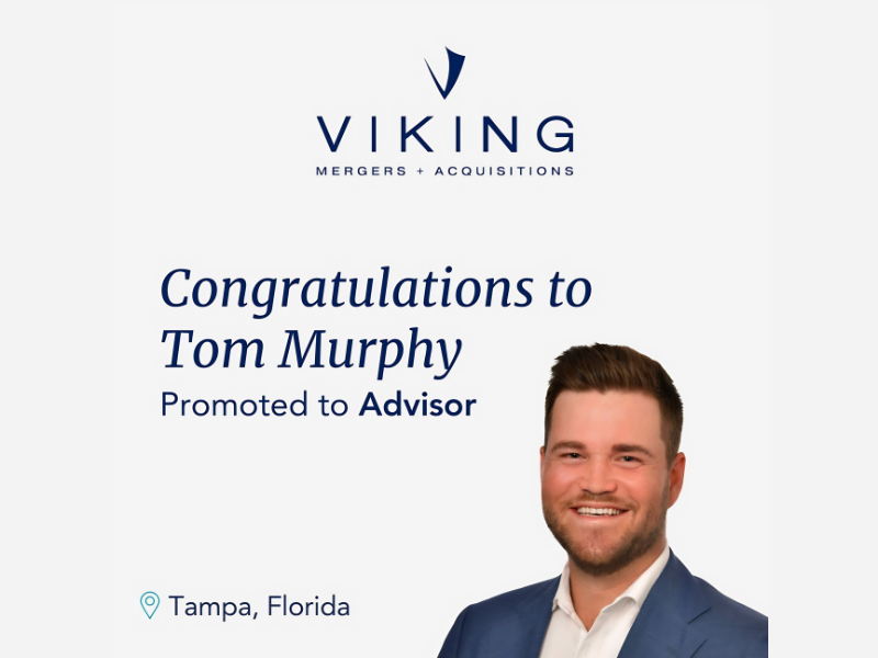 Tom Murphy, Advisor, Viking M&A (Image Credit: PRNewswire)