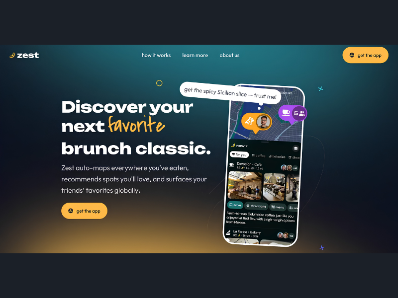 Zest Maps Launches AI App (Image Credit: Zest Maps official website)