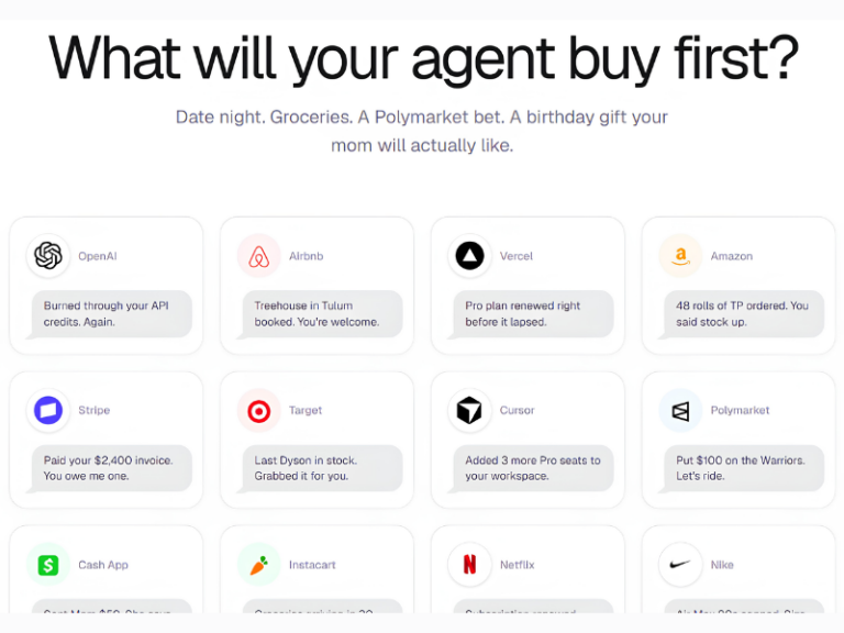 Alchemy Introduces AgentCard, a Payments and Identity Platform for AI Agents Built on Visa Intelligent Commerce (Image Credit: Agentcard official website)
