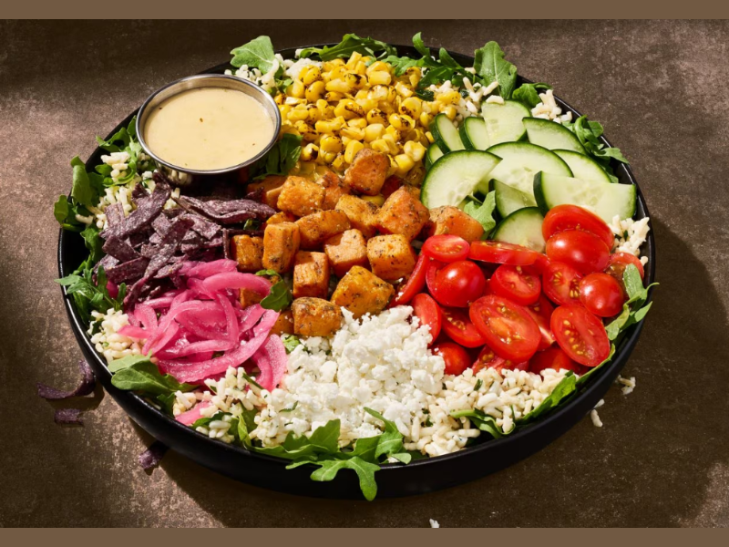 All-In Veggie Market Bowl (Image Credit: Panera Bread official website)