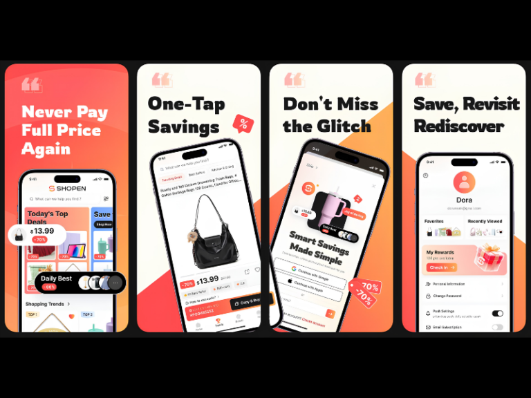Available on iOS and Android, Shopen AI helps consumers discover products, deals, and shopping inspiration tailored to their interests (Image Credit: Shopen app page- Apple Appstore)