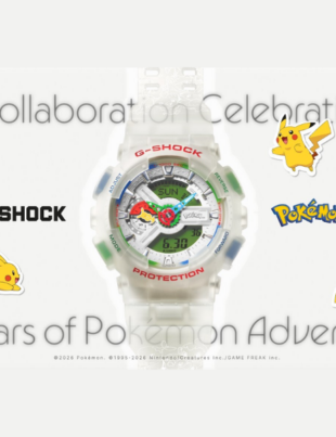 CASIO to Release G-SHOCK × Pokémon Watch (Image Credit: PRNewswire)