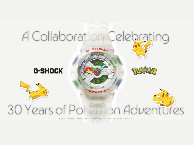 CASIO to Release G-SHOCK × Pokémon Watch (Image Credit: PRNewswire)