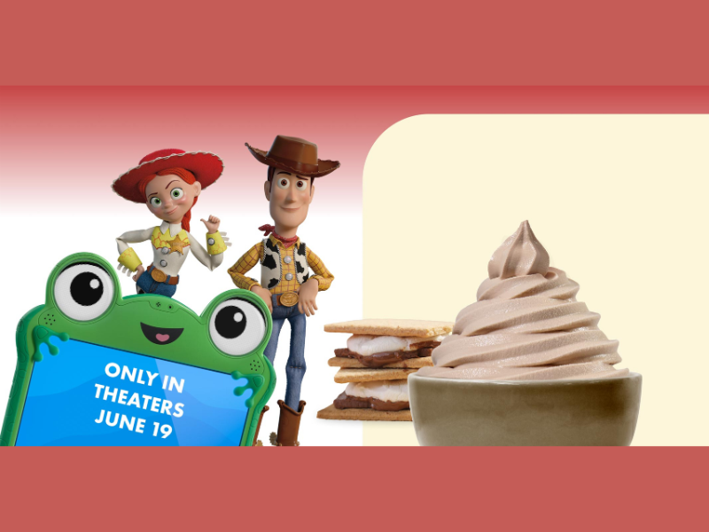 Cowboy Campfire S'mores (image Credit: Yogurtland official website)