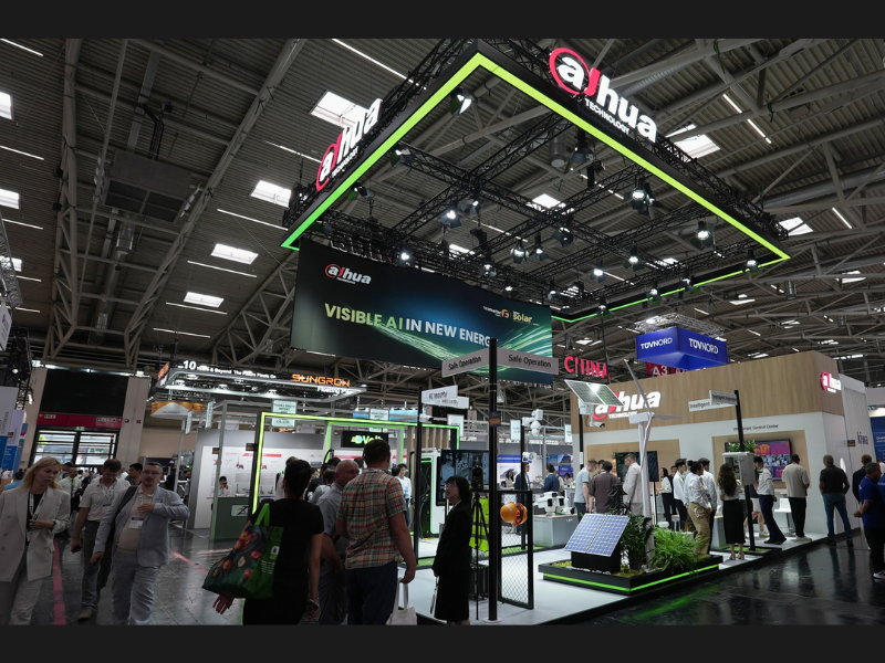 Dahua Technology Showcases Visible AI in New Energy at Intersolar Europe 2026 (Image Credit: PRNewswire)