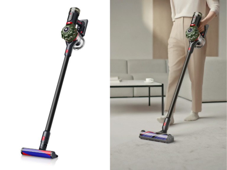 Dyson’s Latest- Innovation The V8 Cyclone Vacuum (Image Credit: PRNewswire)