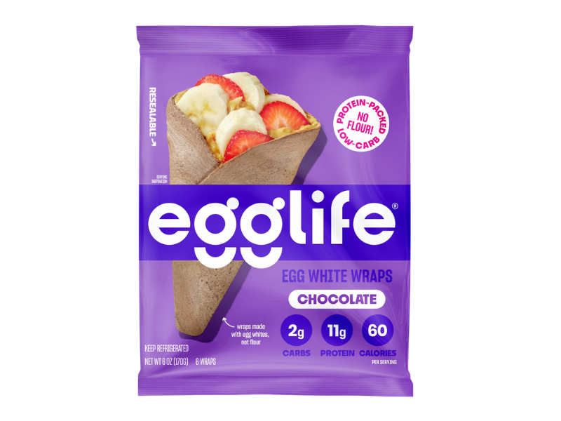 Egglife Launches New Chocolate Egg White Wraps (image Credit: Egglife official website)