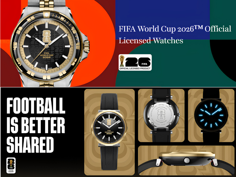 FIFA World Cup 2026 Official Licensed Watches (Image Credit: AXIA Time official website)
