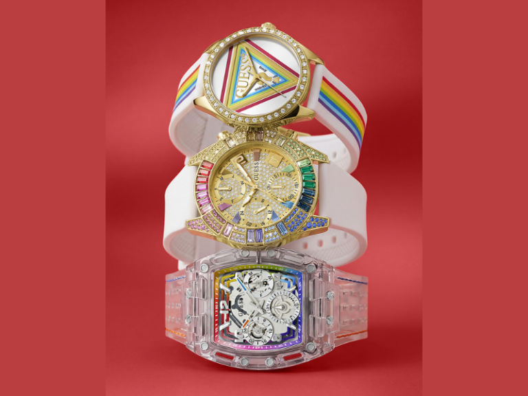 GUESS Watches Introduces Pride Capsule Collection Supporting the Trevor Project (Image Credit: PRNewswire)