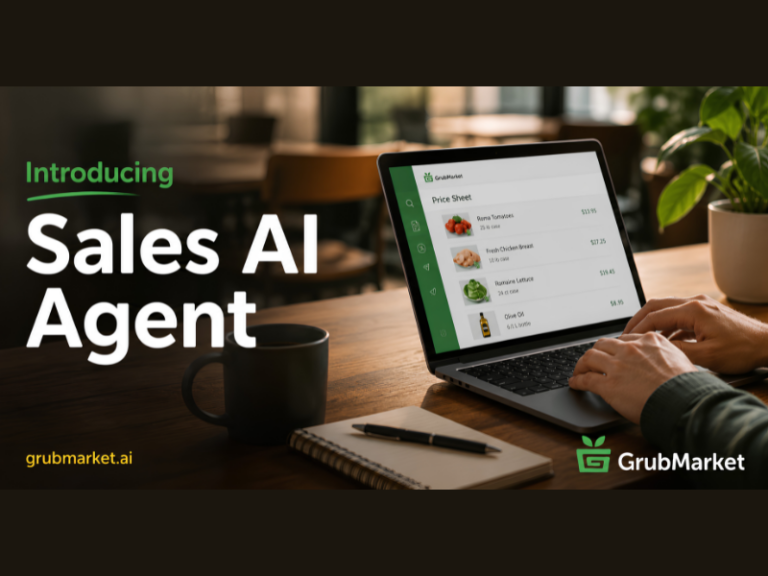 GrubMarket Announces Sales AI Agent (Image Credit: GrubMarket official website)
