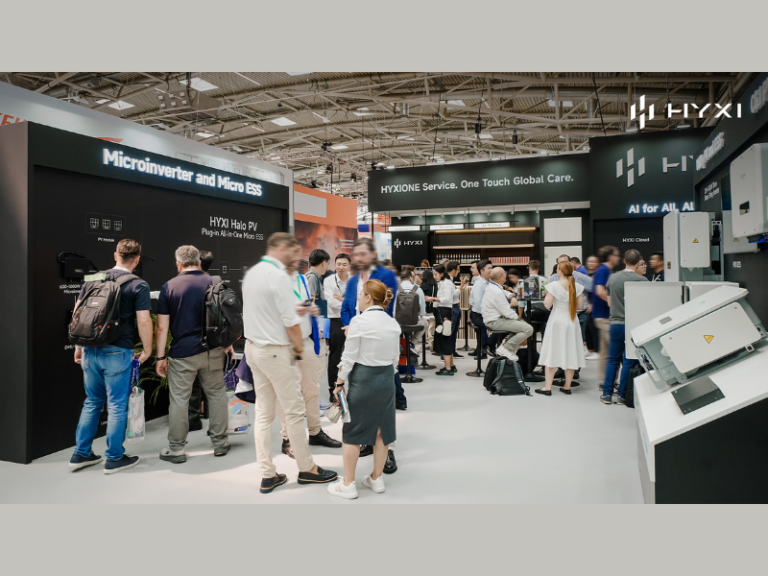 HYXI Draws Crowds at Intersolar Europe 2026 with Launch of Aura All-in-One ESS and Halo Micro ESS Series (Image Credit: PRNewswire)