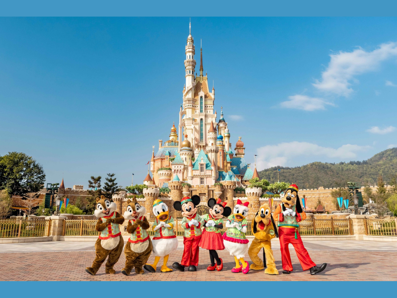 Hong Kong Disneyland (Image Credit: PRNewswire)