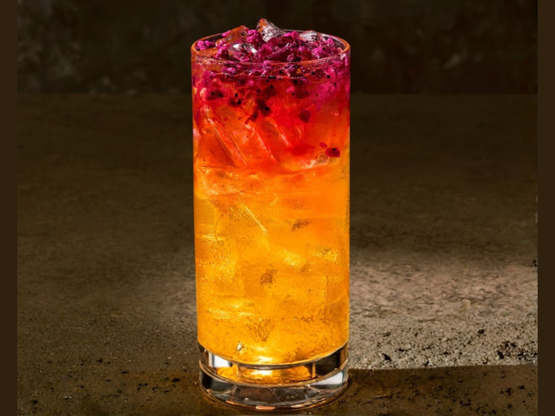 Island Mango Energy Refresher - Naturally Flavored (Image Credit: Panera Bread official website)