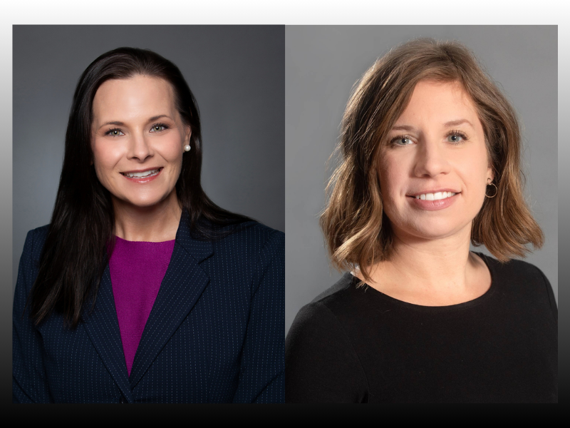 Katie Roller, Chief External Affairs Officer and Laura Mellem, Vice President of Marketing, Communications and Stakeholder Engagement, Patriot Rail (Image Credit: PRNewswire)