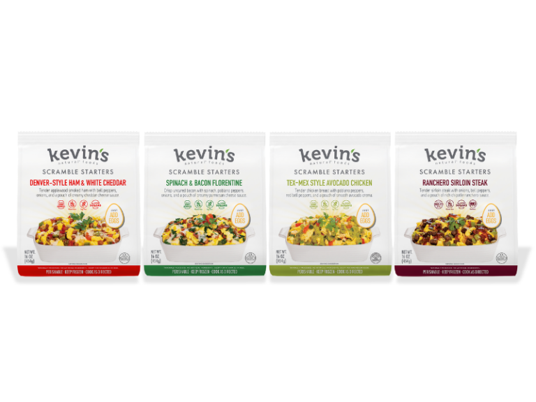 Kevin's Natural Foods Scramble Starters (Image Credit: PRNewswire)