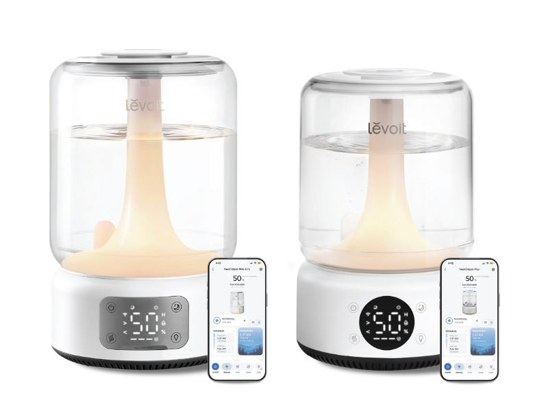 Levoit NeoClassic 450S and 650S Ultrasonic Humidifier (Image Credit: PRNewswire)