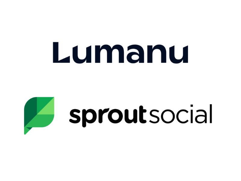 (Image Credit: Lumanu and Sprout Social official websites)