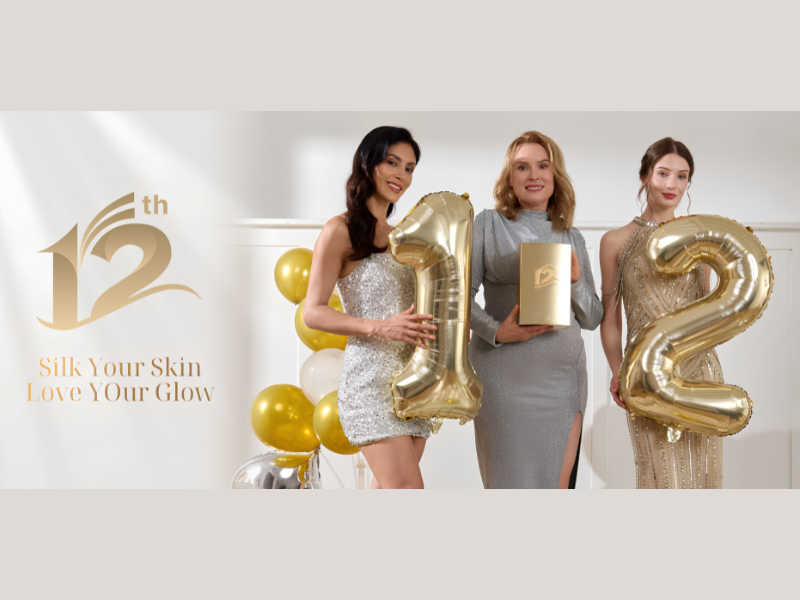 MimiSilk's 12th Anniversary Campaign (Image Credit: PRNewswire)
