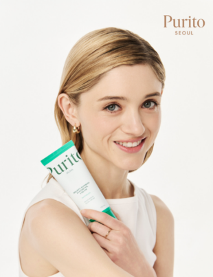 Natalia Dyer Begins Her K-Beauty Journey with Purito Seoul (Image Credit: PRNewswire)