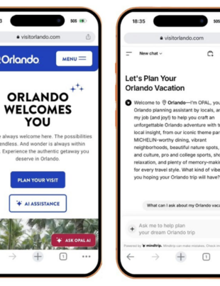 New AI-powered trip planner joins Visit Orlando’s suite of local expert-led services, offering personalized recommendations and easier vacation planning (Image Credit: PRNewswire)