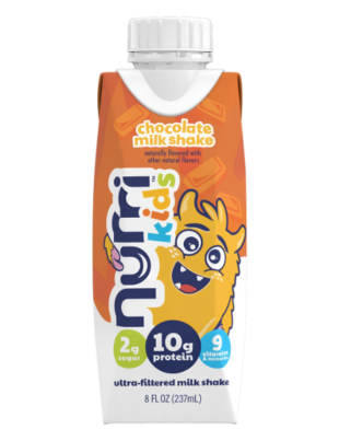 Nurri Kids ultra-filtered chocolate milk shake (Image Courtesy: PRNewswire)