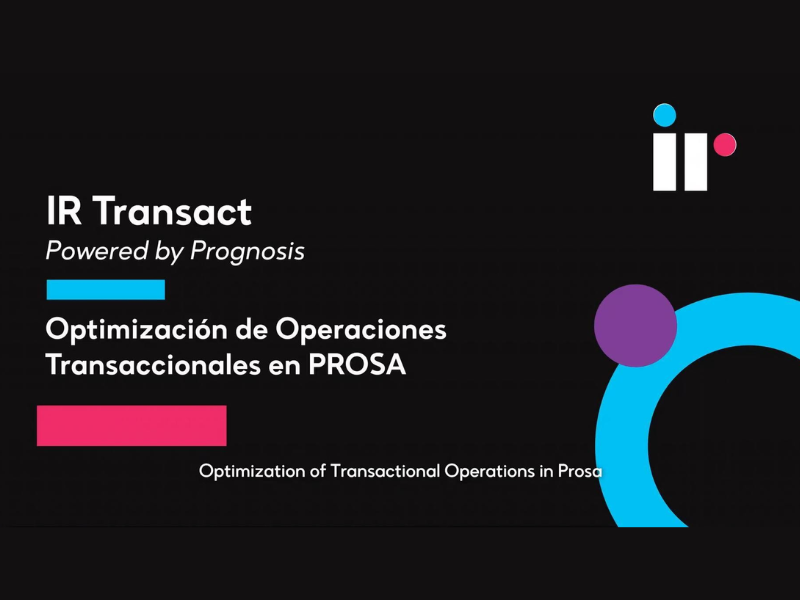 PROSA and IR - Ensuring availability and continuity (Image Courtesy: Integrated Research Official website)
